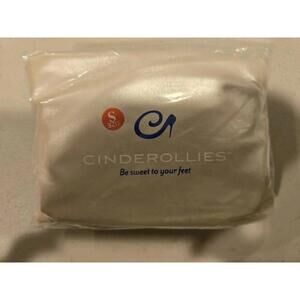 Cinderollies Metallic Gold Ballet Flats Bridal Size 5.5 -6.5